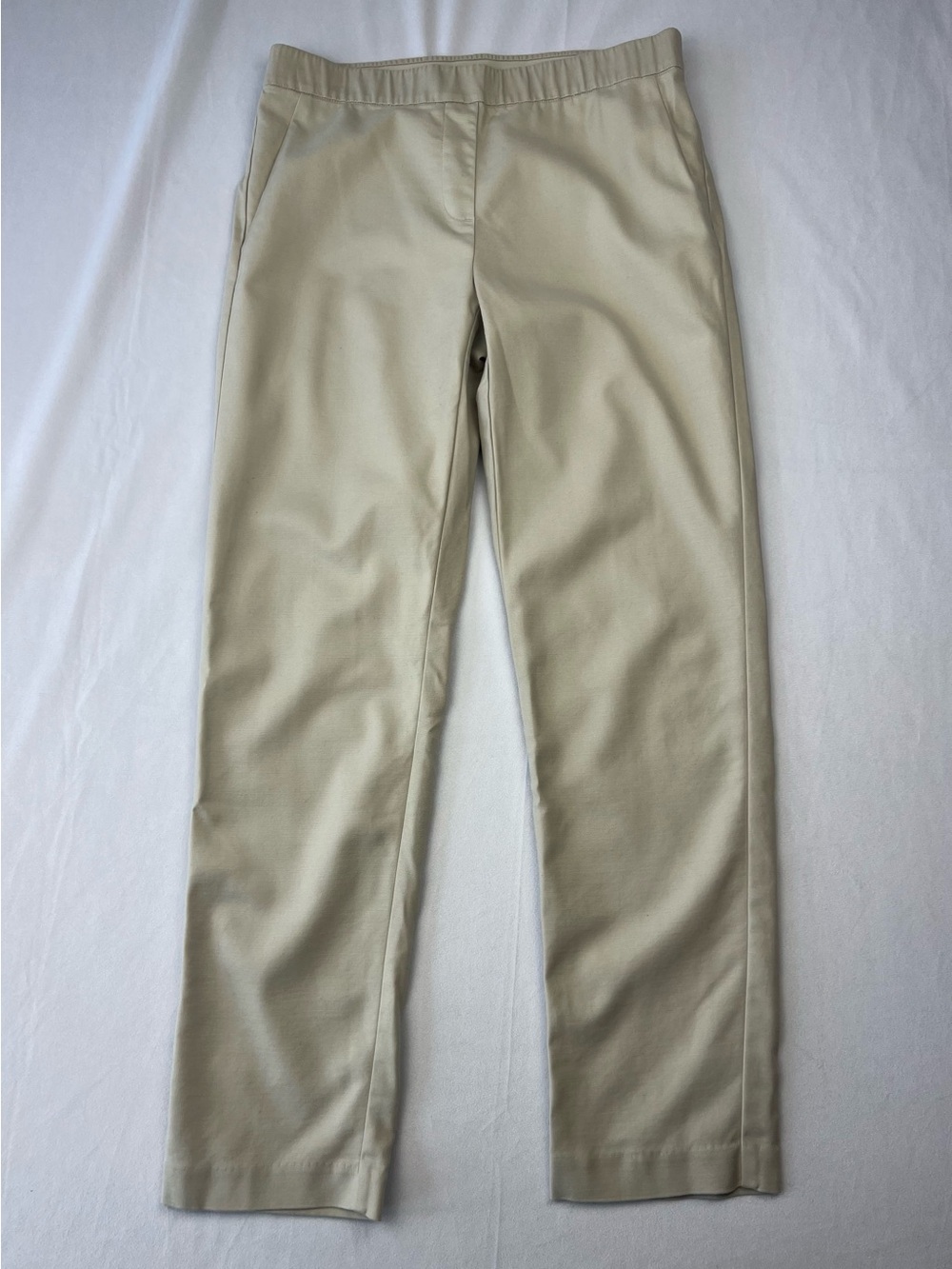 J. Jill Women’s Size 6 Pull-On Stretch Pants Taupe Straight Leg